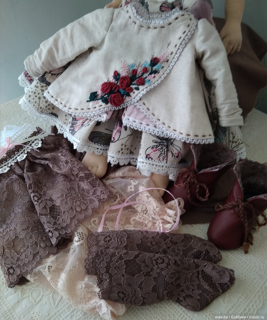 София. Детали гардероба — Авторские текстильные куклы: Вальдорфские (фото 2)