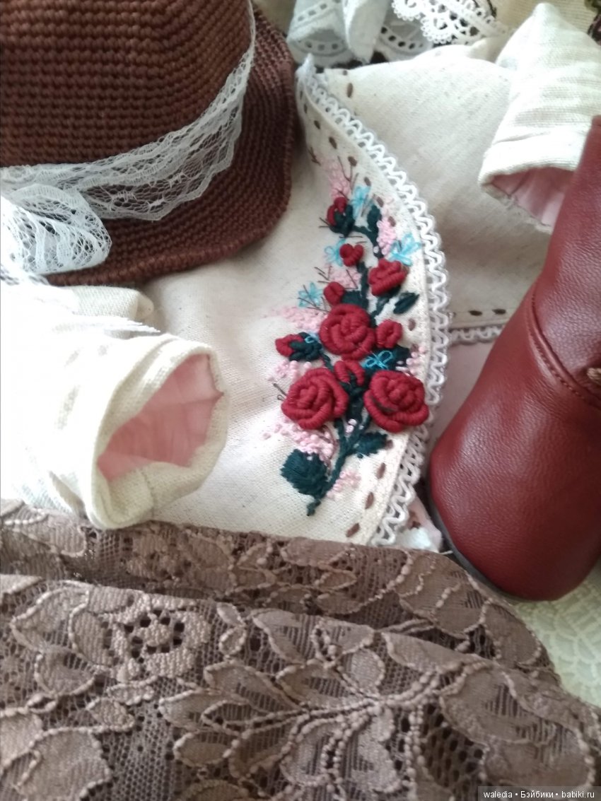 София. Детали гардероба — Авторские текстильные куклы: Вальдорфские (фото 3)