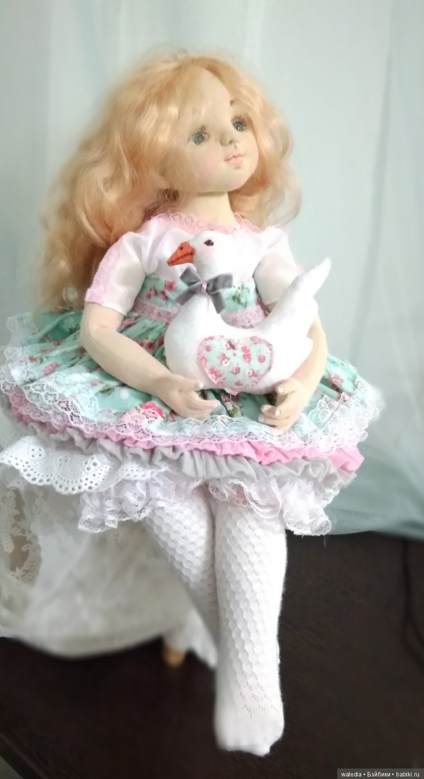 Авторская текстильная кукла Машенька | Бэйбики Авторская текстильная кукла Машенька (фото 4)