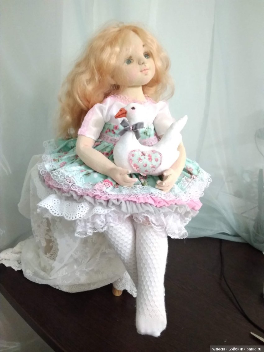 Авторская текстильная кукла Машенька | Бэйбики Авторская текстильная кукла Машенька (фото 5)