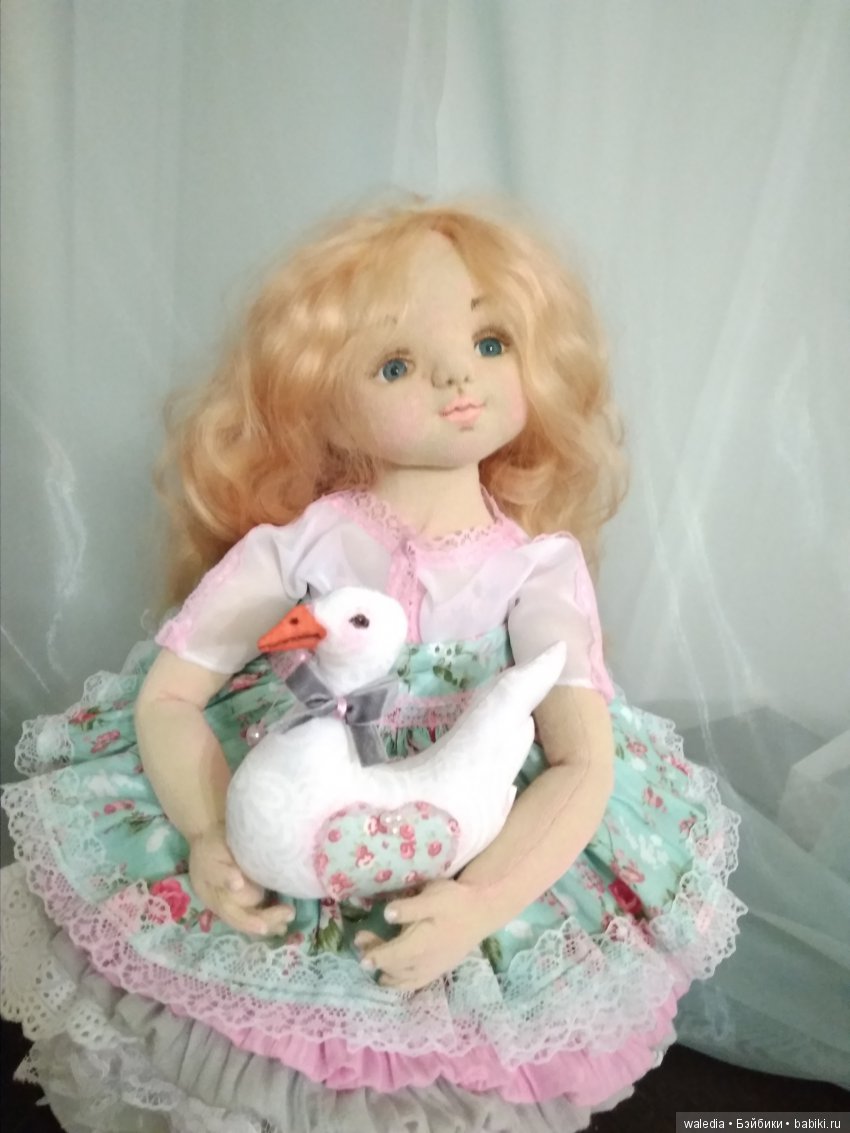 Авторская текстильная кукла Машенька | Бэйбики Авторская текстильная кукла Машенька (фото 6)