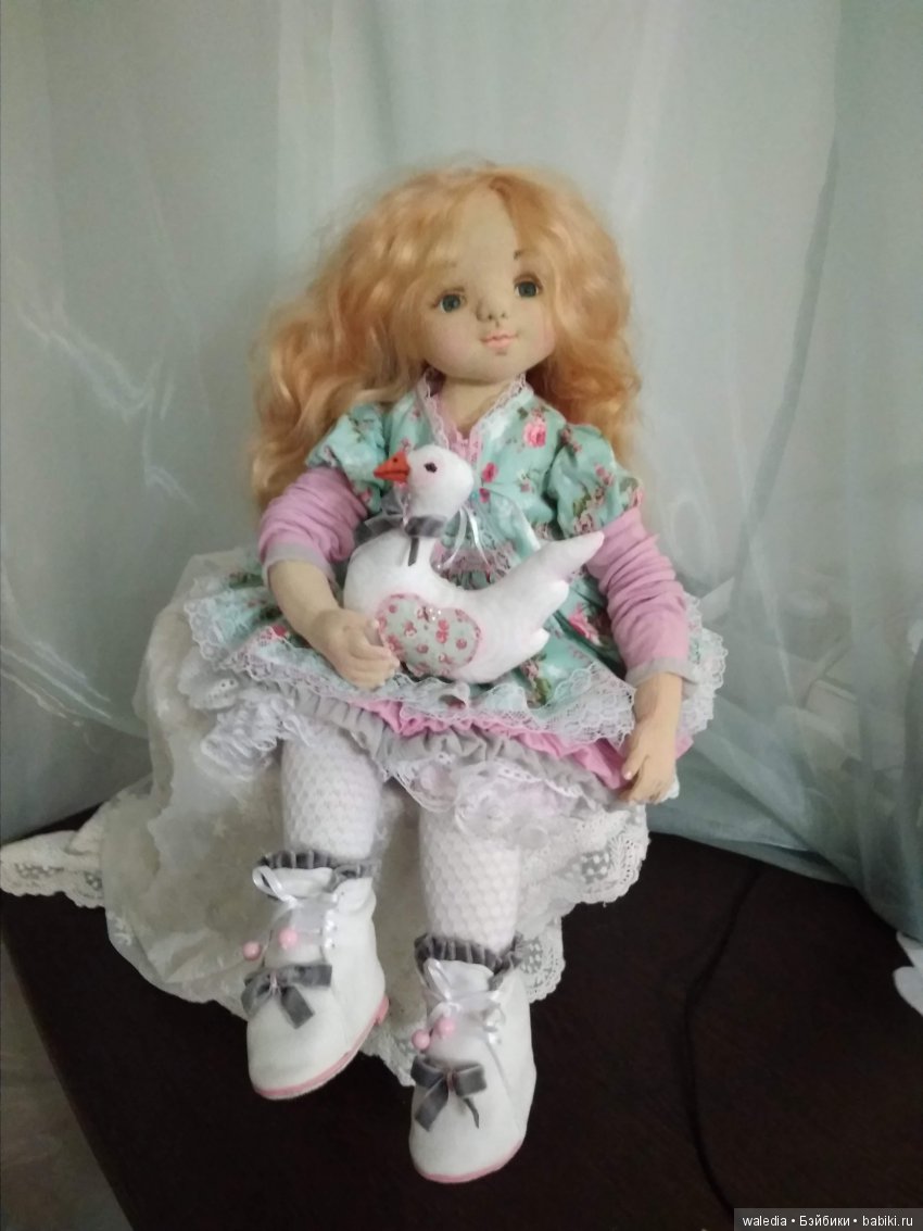 Авторская текстильная кукла Машенька | Бэйбики Авторская текстильная кукла Машенька (фото 2)