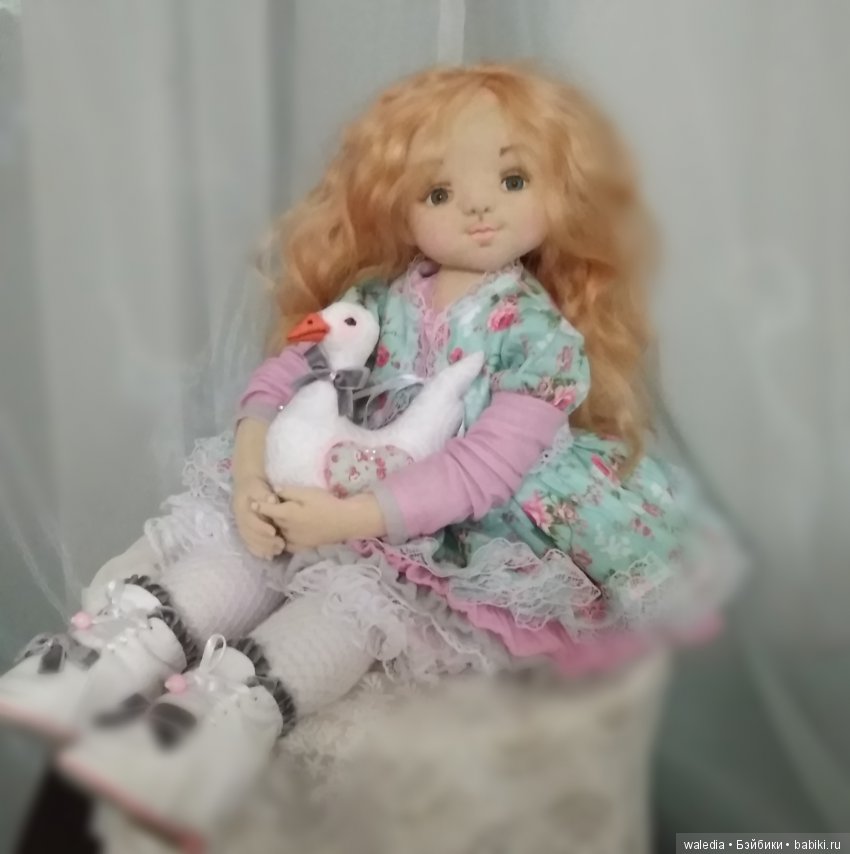 Авторская текстильная кукла Машенька | Бэйбики Авторская текстильная кукла Машенька