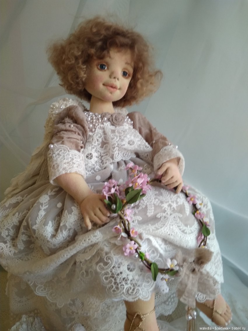 Авторская текстильная кукла от waledia Ангелина | Бэйбики Авторская текстильная кукла от waledia Ангелина (фото 2)