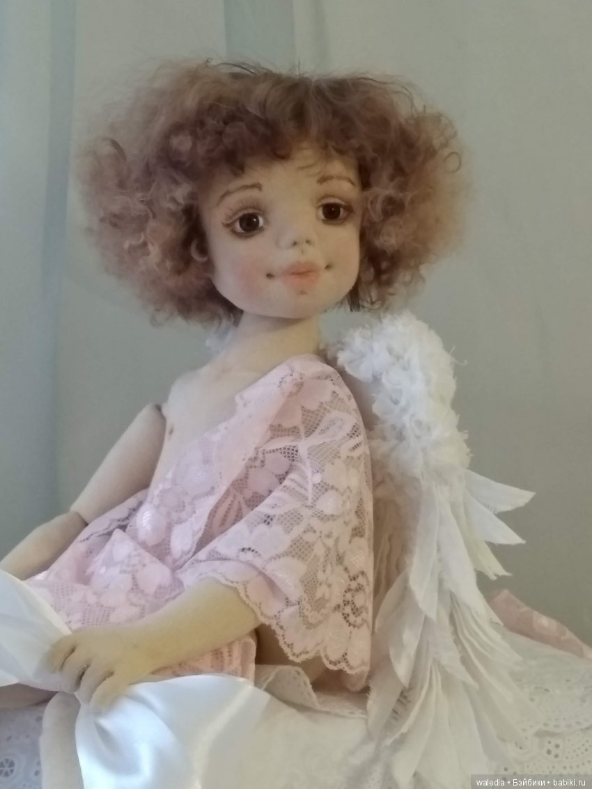 Авторская текстильная кукла от waledia Ангелина | Бэйбики Авторская текстильная кукла от waledia Ангелина (фото 8)