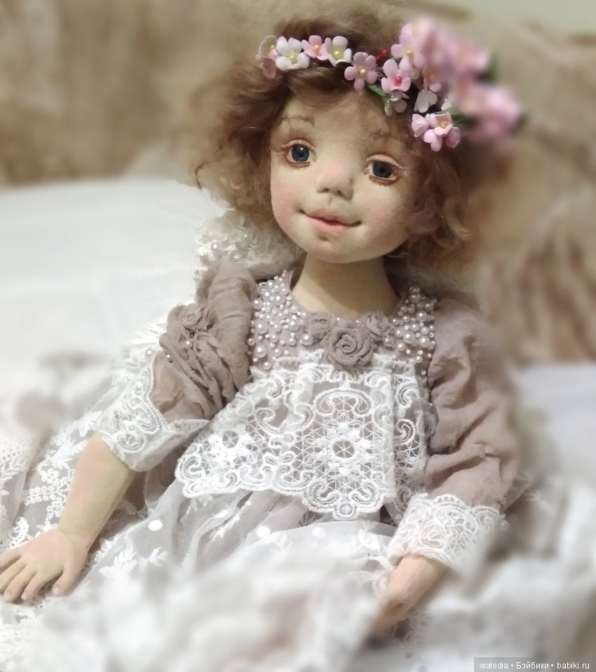 Авторская текстильная кукла от waledia Ангелина | Бэйбики Авторская текстильная кукла от waledia Ангелина (фото 6)