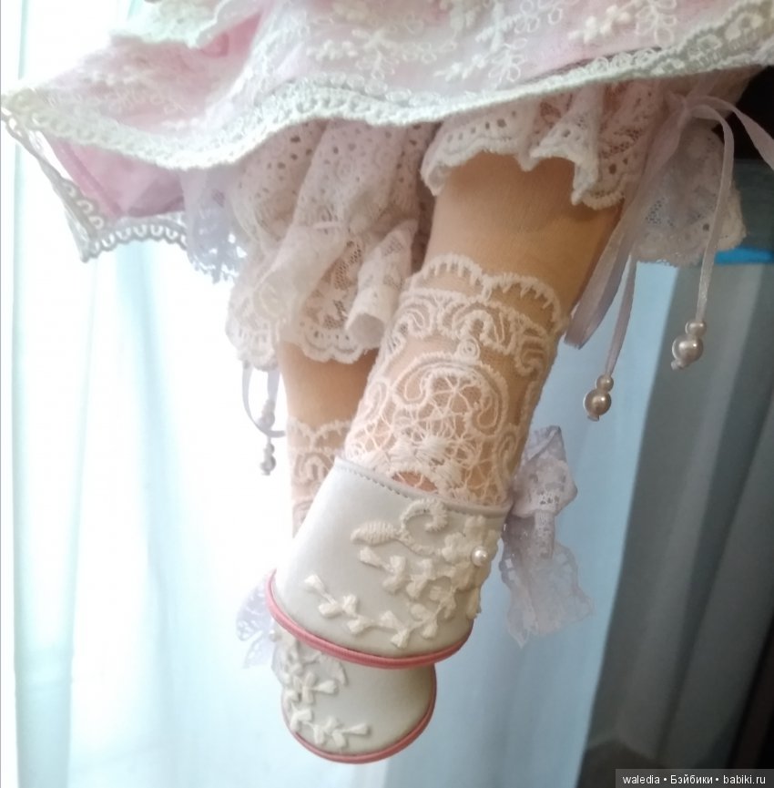 Милая Злата. Авторская текстильная кукла (фото 3)