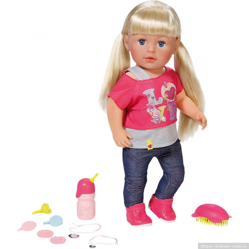 Знакомьтесь, наша старшая сестренка кукол Baby Born от Zapf Creation