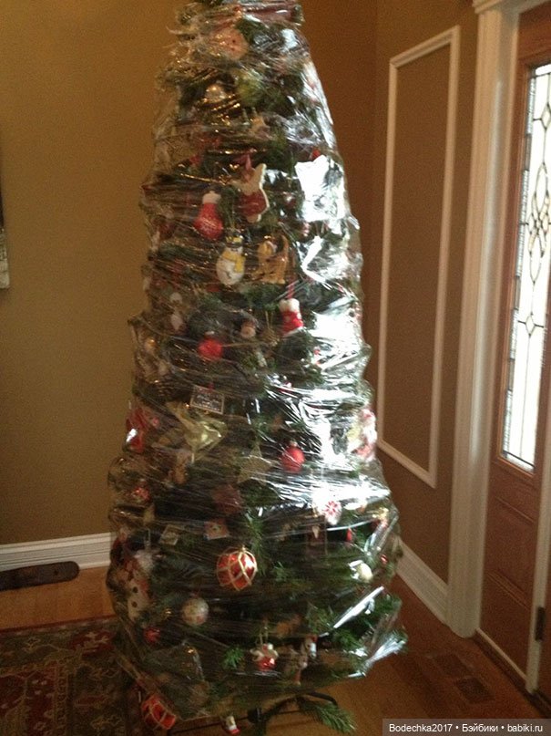 Ну, просто напросилось продолжение про кошек и их любимые елки (фото 3)