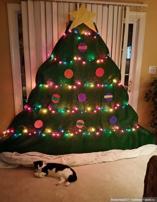 Ну, просто напросилось продолжение про кошек и их любимые елки (фото 6)