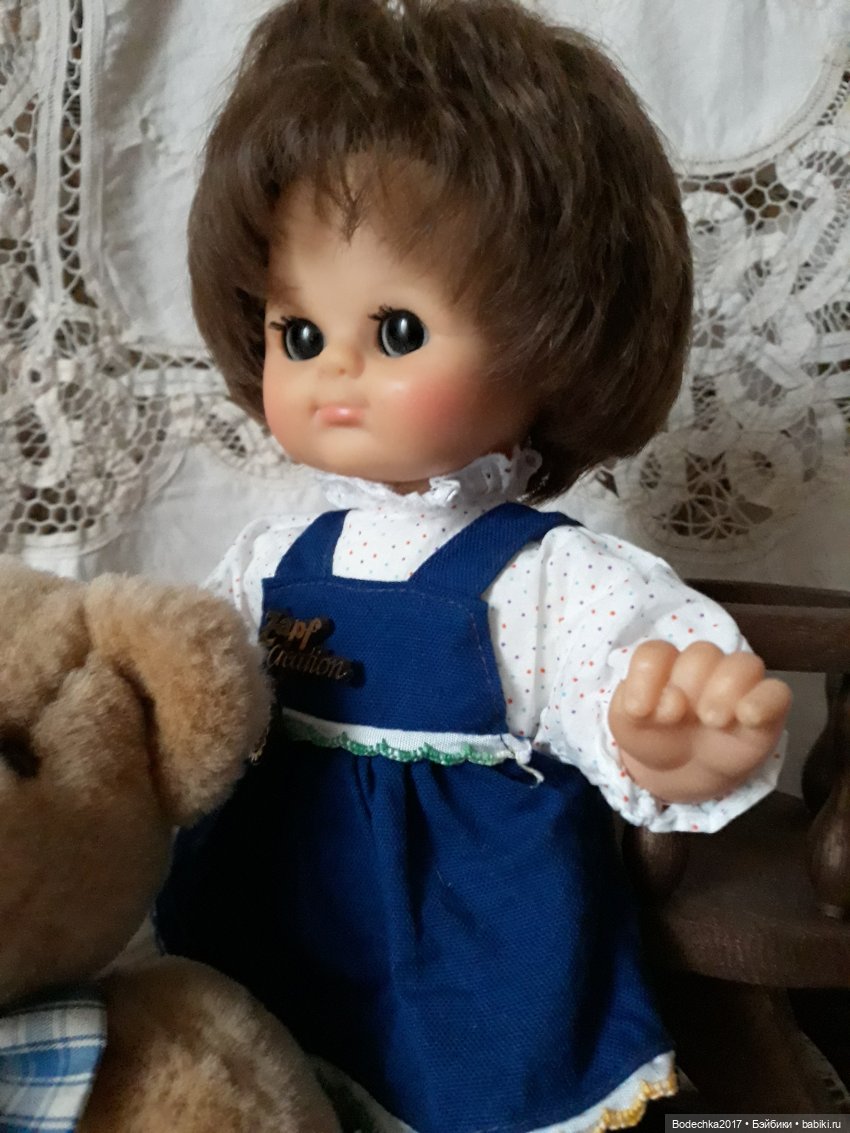 Девочка Zapf с дулькой — Редкие и винтажные куклы Zapf Creation: Colette (фото 4)