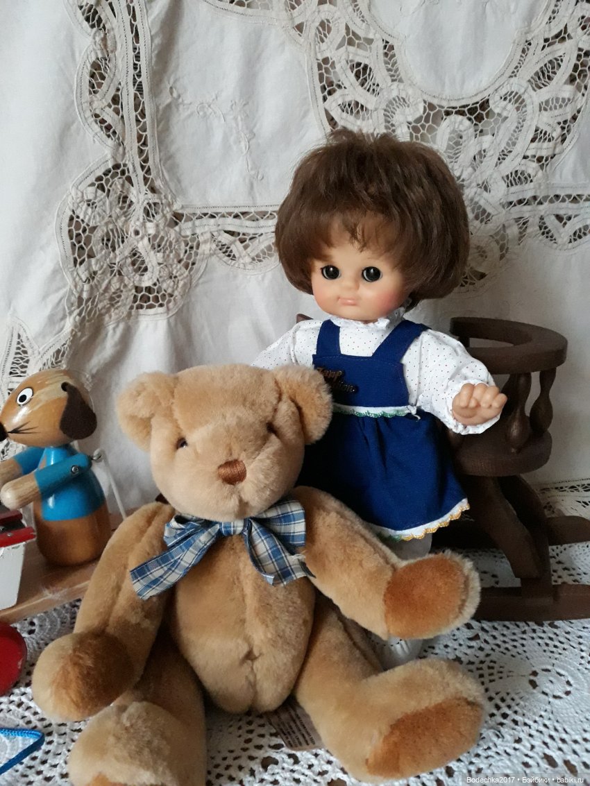 Девочка Zapf с дулькой — Редкие и винтажные куклы Zapf Creation: Colette (фото 3)