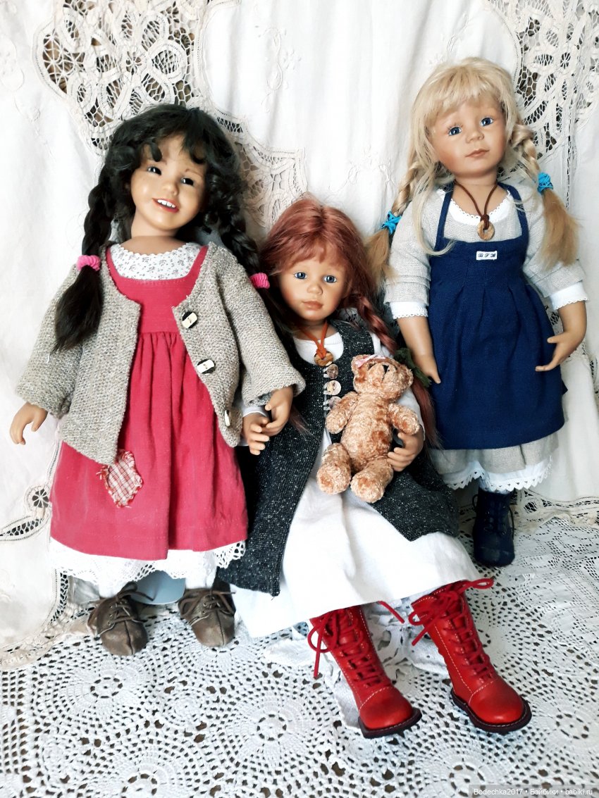 Мои девочки от Bettine Feigenspan-Hirsch для Zapf