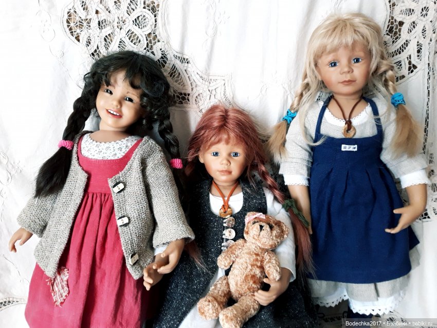 Мои девочки от Bettine Feigenspan-Hirsch для Zapf (фото 10)