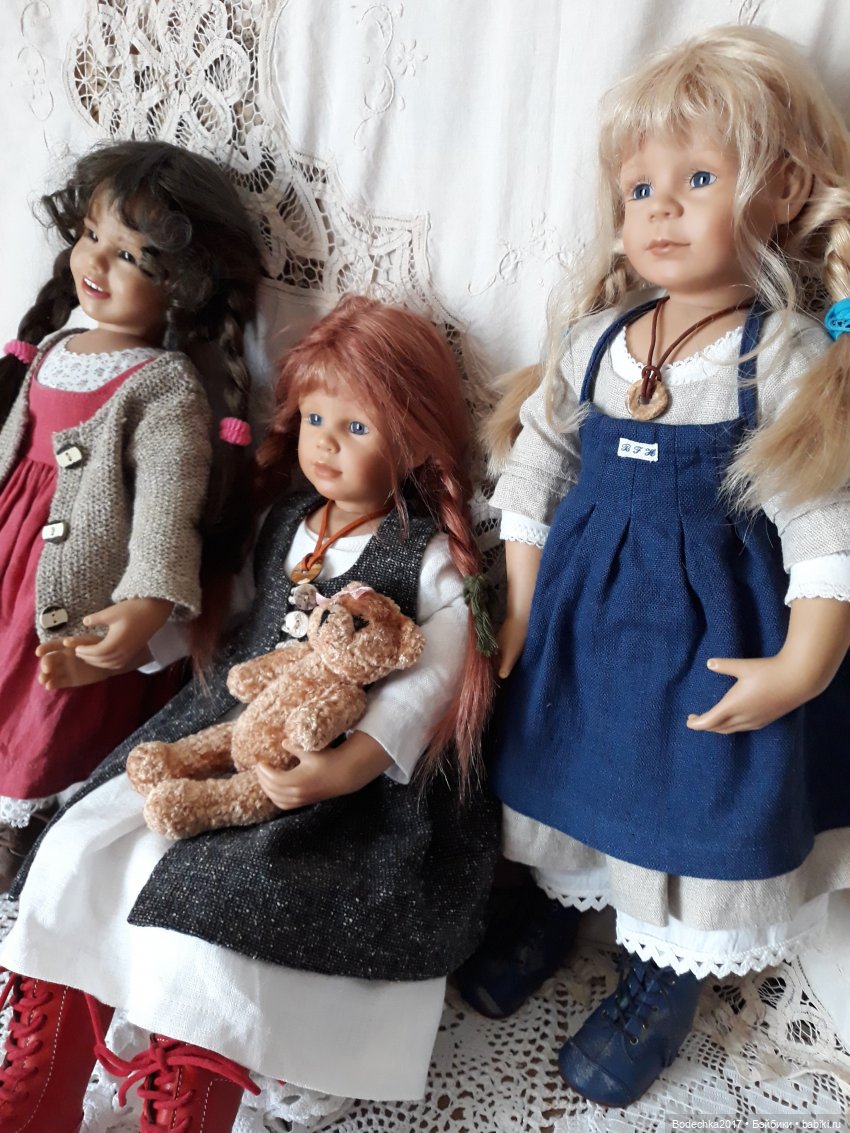 Мои девочки от Bettine Feigenspan-Hirsch для Zapf