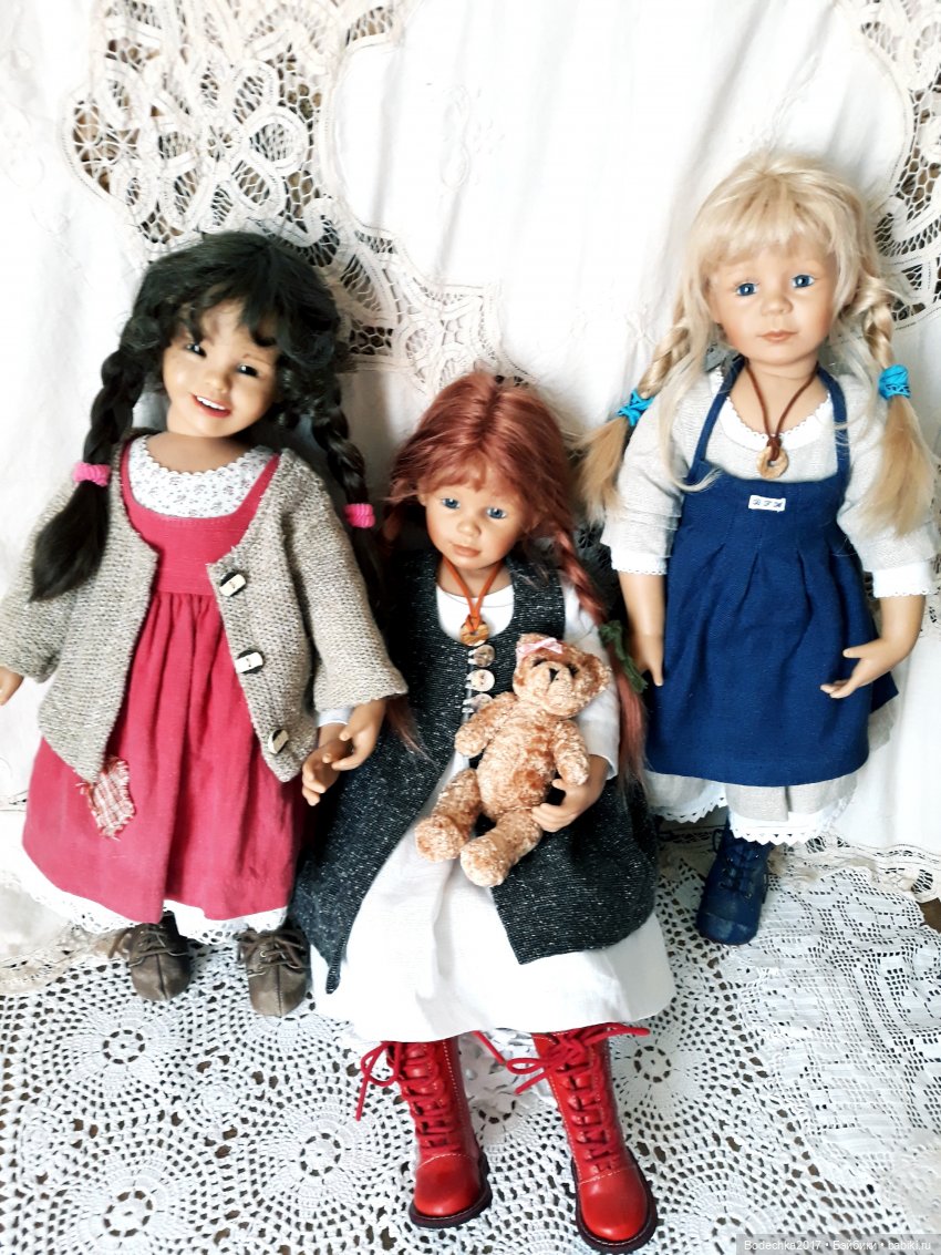 Мои девочки от Bettine Feigenspan-Hirsch для Zapf