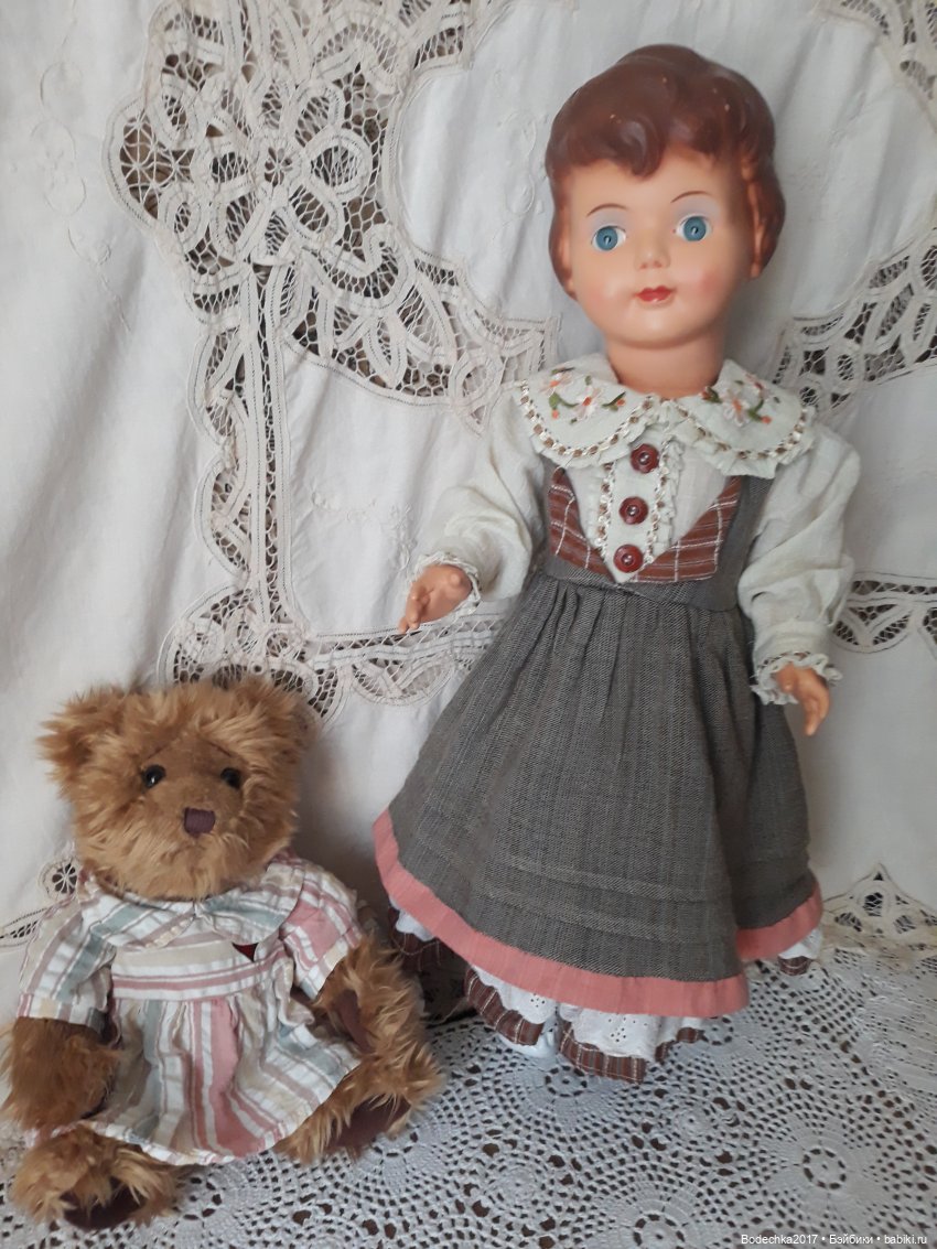 Кукла немецкой компании PORCUPINE(Дикобраз)-50-х годов (фото 6)