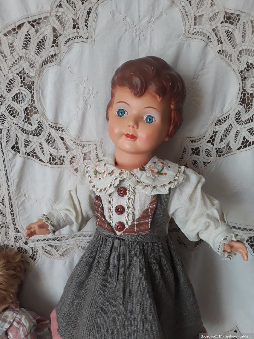 Кукла немецкой компании PORCUPINE(Дикобраз)-50-х годов (фото 5)