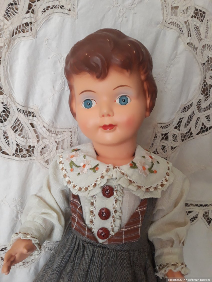 Кукла немецкой компании PORCUPINE(Дикобраз)-50-х годов (фото 3)