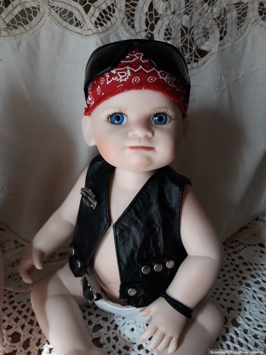 Очаровательные малыши байкеры от легендарного Франклина Минта (фото 4)