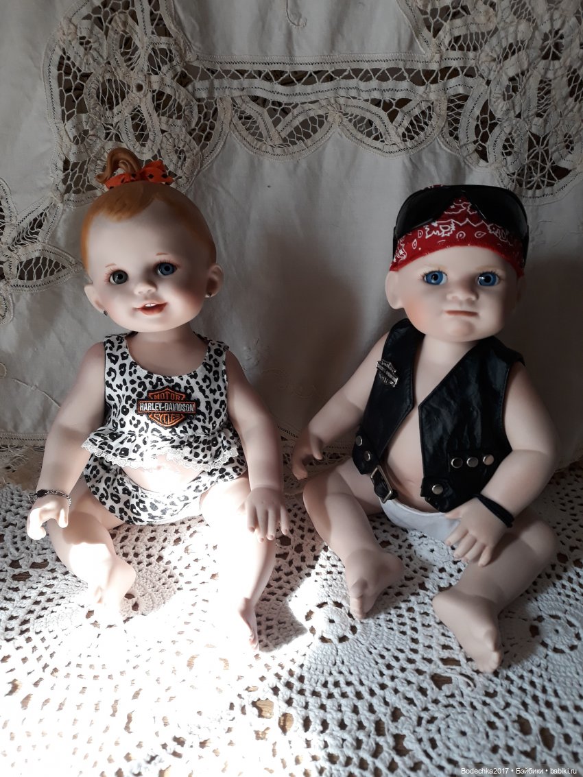 Очаровательные малыши байкеры от легендарного Франклина Минта (фото 3)