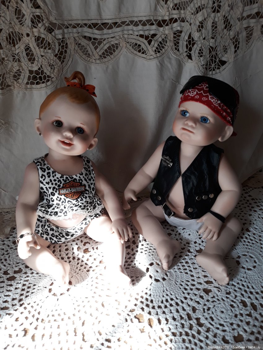 Очаровательные малыши байкеры от легендарного Франклина Минта (фото 5)