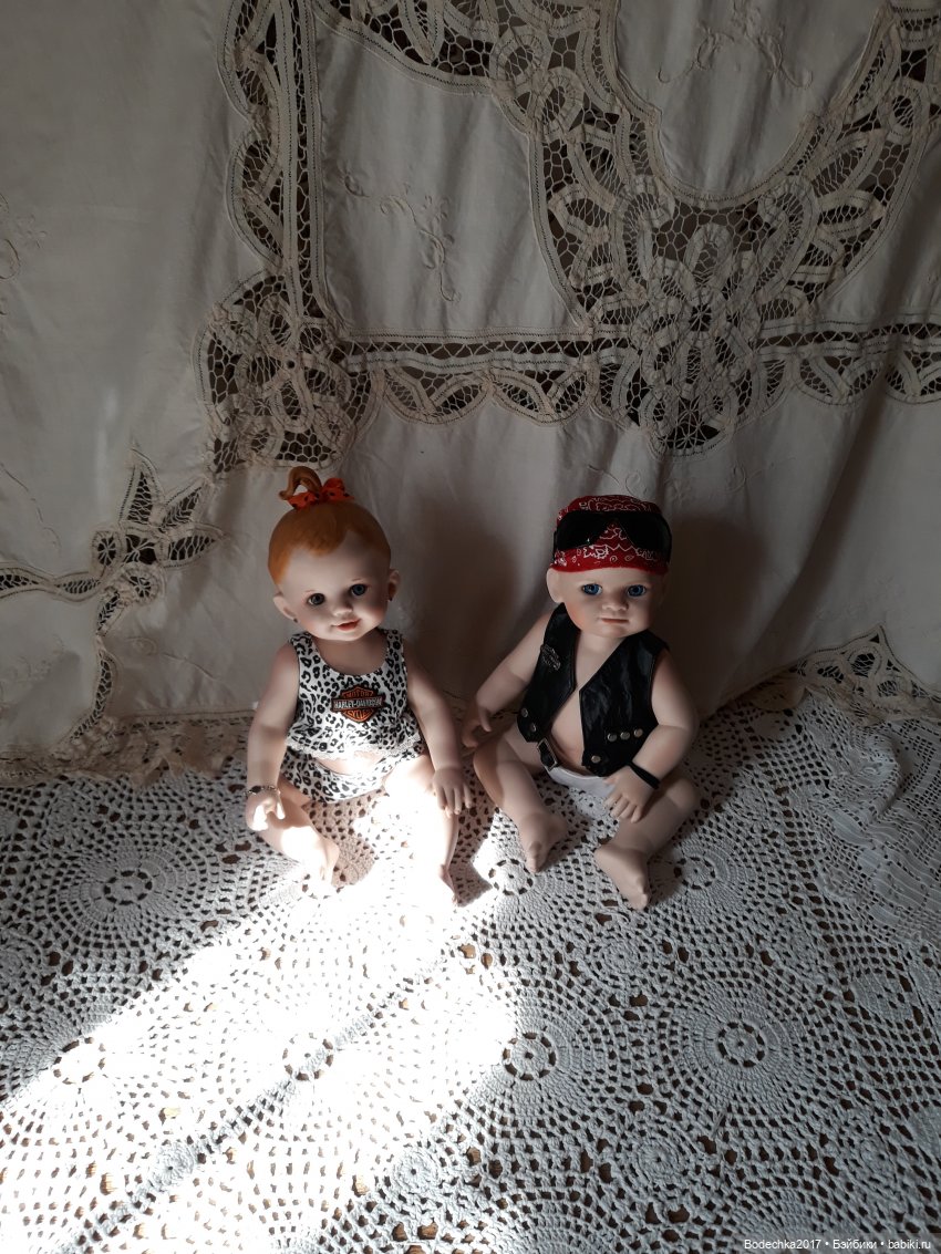 Очаровательные малыши байкеры от легендарного Франклина Минта (фото 6)