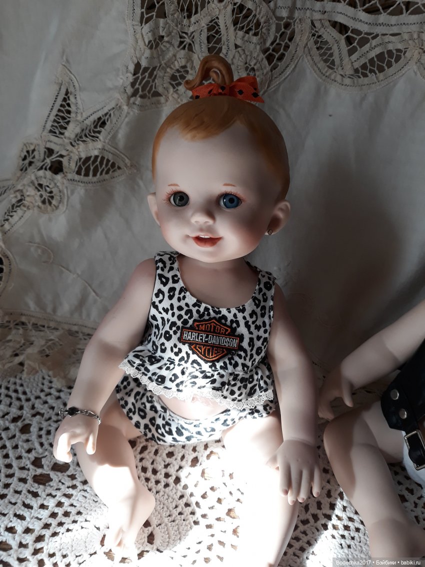 Очаровательные малыши байкеры от легендарного Франклина Минта (фото 2)