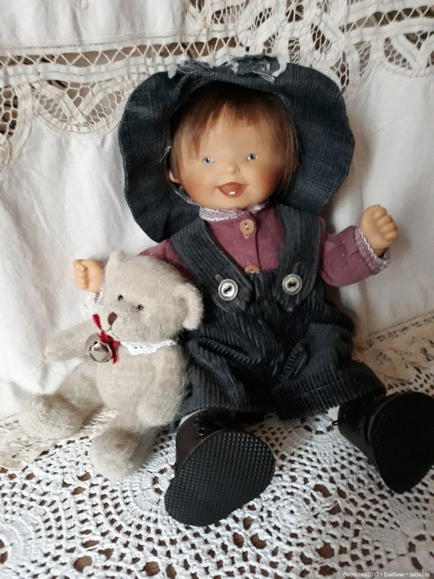 Кто сегодня еще не улыбался? Коллекционная кукла Marie-Luise Schulz от Zapf Creation