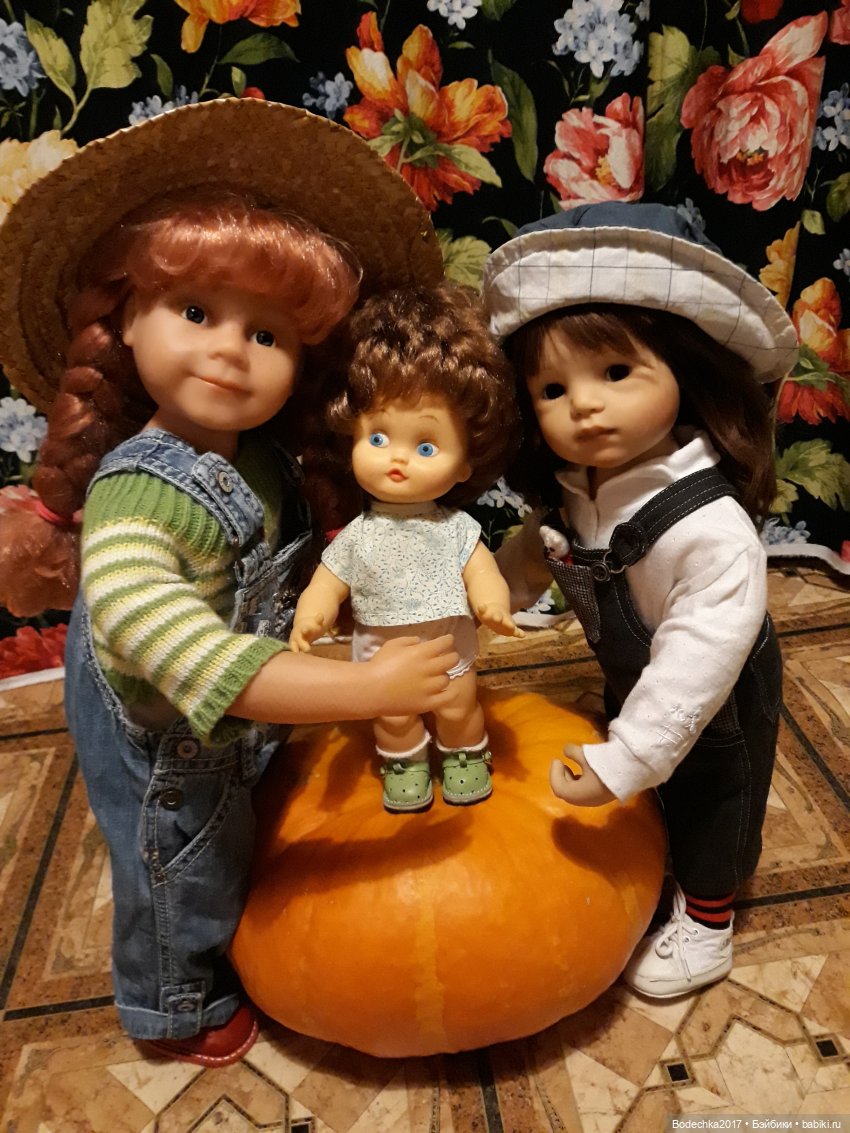 А нас угостили красавицей тыквой (фото 9)