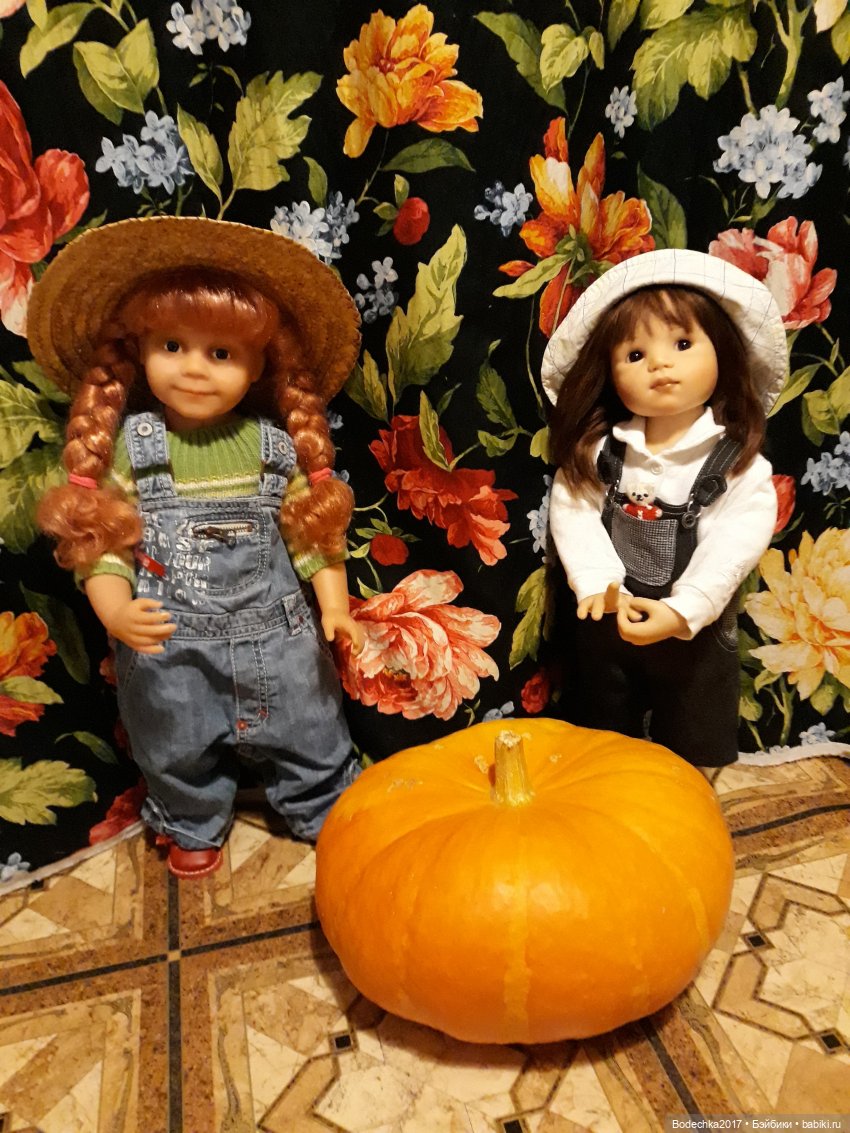 А нас угостили красавицей тыквой (фото 4)