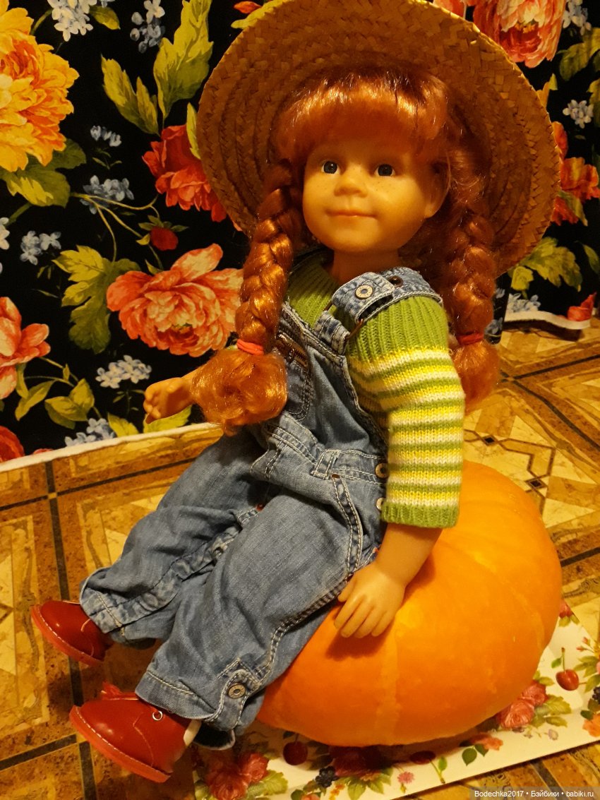 А нас угостили красавицей тыквой (фото 5)