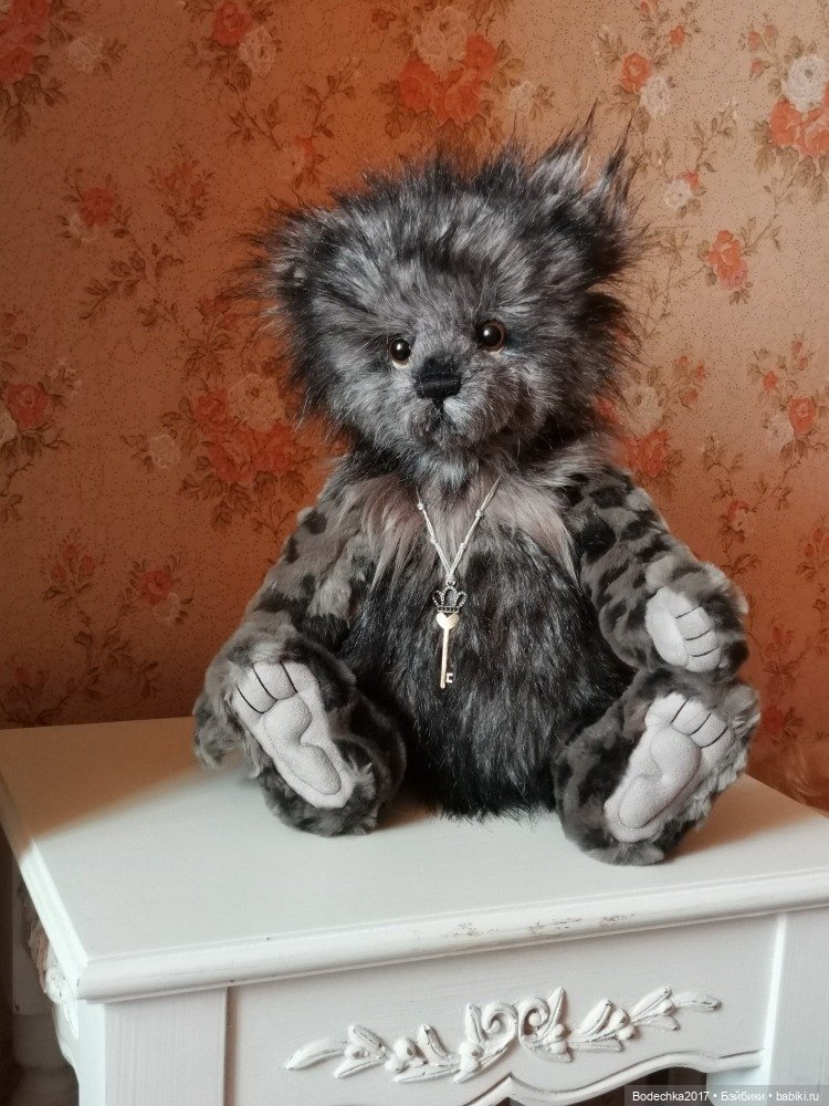 Грустный Миша — Авторские мишки Тедди и друзья: фото (фото 8)