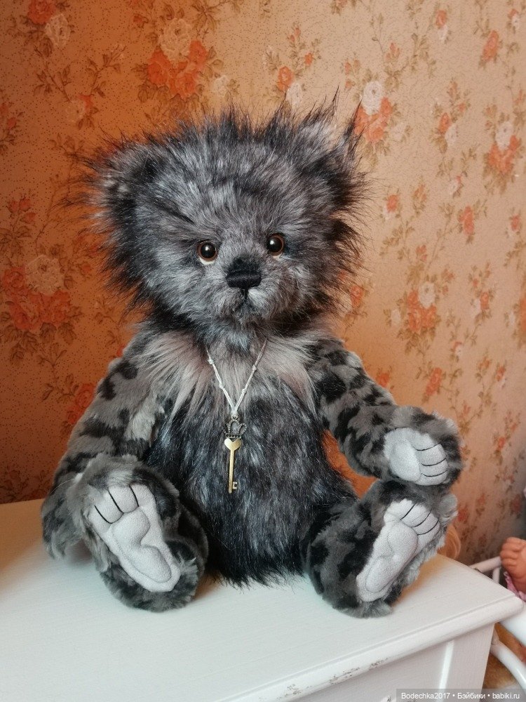 Грустный Миша — Авторские мишки Тедди и друзья: фото (фото 9)