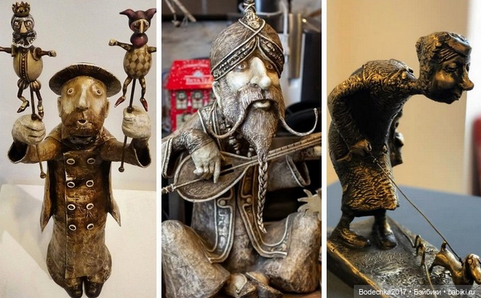 Куклы-скульптуры Романа Шустрова