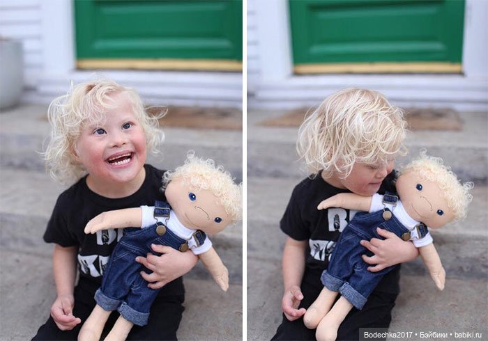 Женщина шьет особенные куклы для детей-инвалидов (фото 2)