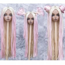 Попробовала сделать парички для Минифи - вроде получилось?