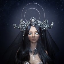 Iplehouse Mari - комплект серебряного полумесяца