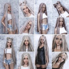 Акция!1+1=3 Парики для СД 1/3 на головы 8-9