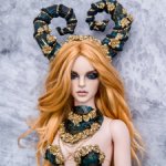 Рога для 1/3 СД БЖД - на голову 8-9 (19-21см)