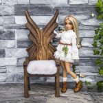 Трон для 1/4 - Ручная Работа (Древо, 2 подушки в комплекте)