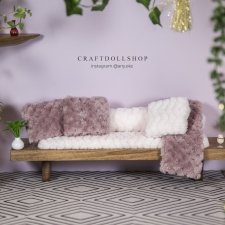 Диван для кукол 1/6 из массива Бука