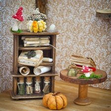 Мебель для куклы, румбокса, кукольного домика на Хэллоуин