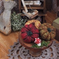 Тыквы для кукольной миниатюры. Декор Хэллоуин для кукол, румбокса