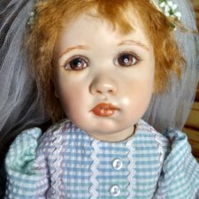 Редчайшая фарфоровая(резин) кукла от AADA  Обещание.#1/5. Рассрочка !