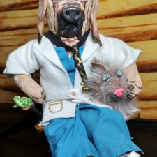 Авторская композиция "Ветеринар с пациентом". США