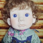 Кукла виниловая Ангелочек-дачник от Lee Middleton.