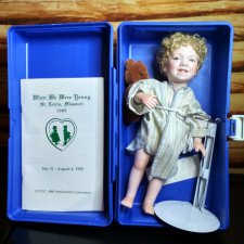 Джон от Linda Steele. Фарфор. 1989 год. Сент-Луис, США. Рассрочка!