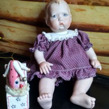 Мери, авторская кукла от Linda Steele. 1987 год. Под реставрацию.