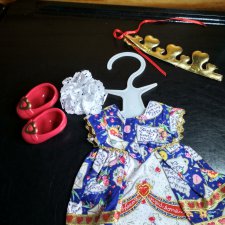 Аутфит для медведей Muffy Vanderbear. "Королева Сердец".